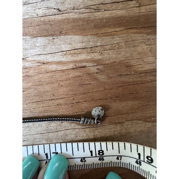 Silpada Sterling Silver & Glass Pendant Necklace - Picture 4 of 4